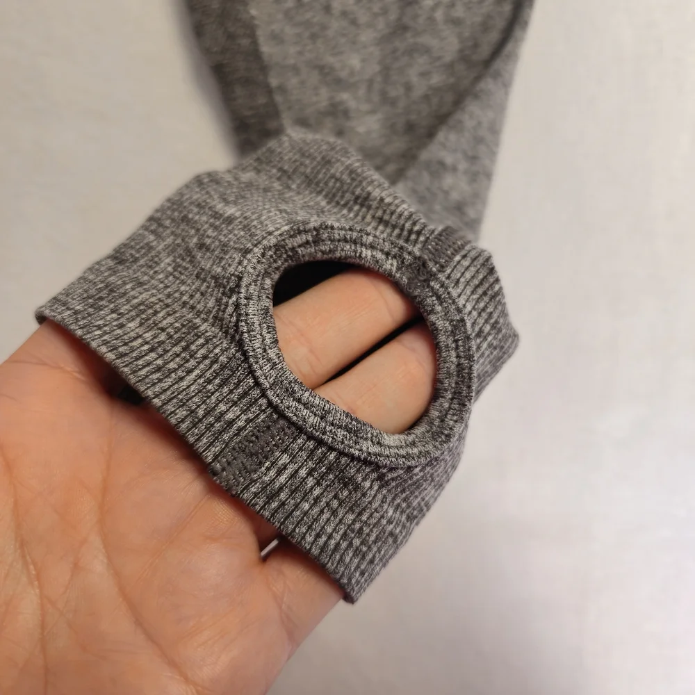 Gymshark Crop Top (grey & pink) XL - Picture 8 of 10